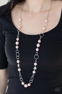 Prized Pearls - Pink Necklace