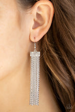 Load image into Gallery viewer, Twinkling Tapestry - White Earrings