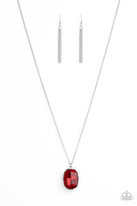 Imperfect Iridescence - Red Necklace