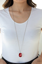 Load image into Gallery viewer, Imperfect Iridescence - Red Necklace