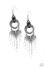 Load image into Gallery viewer, Southern Spearhead - Black Earrings