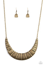 Load image into Gallery viewer, Metallic Mechanics - Brass Necklace