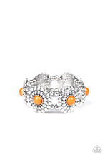 Load image into Gallery viewer, Bountiful Blossoms - Orange Bracelet