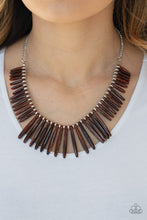 Load image into Gallery viewer, Out of My Element - Brown Necklace