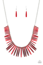Load image into Gallery viewer, Out of My Element - Red Necklace