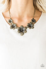 Load image into Gallery viewer, Secret Garden- Brass Necklace