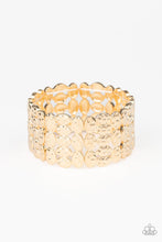 Load image into Gallery viewer, Tectonic Texture - Gold Bracelet