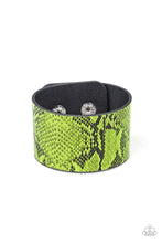 Load image into Gallery viewer, Its a Jungle Out There - Green Bracelet