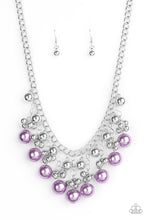 Load image into Gallery viewer, Pearl Appraisal - Purple Necklace