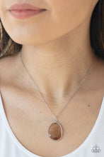 Load image into Gallery viewer, Icy Opalescence - Brown Necklace