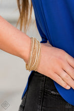 Load image into Gallery viewer, Pour Me Another - Gold Bracelet