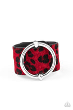 Load image into Gallery viewer, Asking FUR Trouble - Red Bracelet