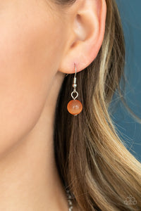 Effervescent Elegance - Orange Necklace