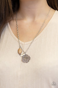 Free-Spirited Forager - Brown Necklace **Pre-Order**
