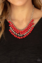 Load image into Gallery viewer, Jubilant Jingle - Red Necklace