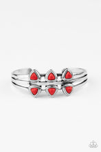 Load image into Gallery viewer, Tribal Triad - Red Bracelet