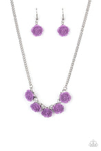 Load image into Gallery viewer, Garden Party Posh - Purple Necklace