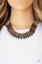 Load image into Gallery viewer, When The Hunter Becomes The Hunted - Copper Necklace