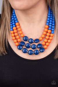 Beach Bauble - Blue Necklace