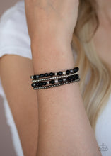Load image into Gallery viewer, Stacked Style Maker - Black Bracelet