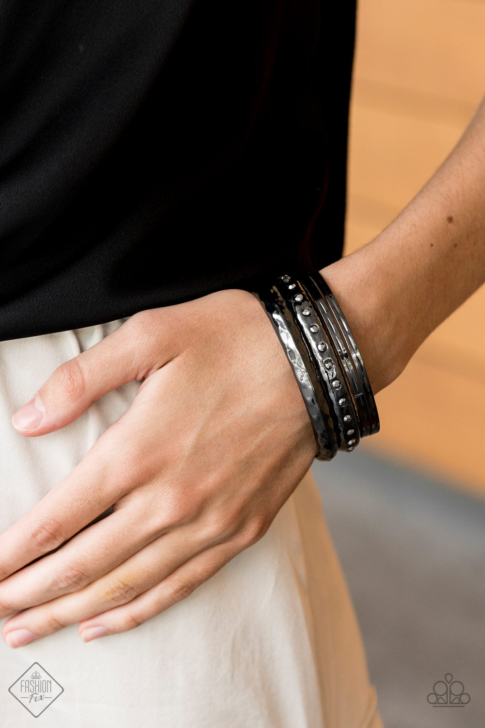 Revved Up - Black Bracelet