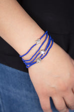 Load image into Gallery viewer, Pretty Patriotic - Blue Bracelet