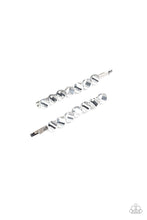 Load image into Gallery viewer, Easy On The Hairspray - Silver Hair Clip **Pre-Order**