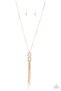 Times Square Stunner - Gold Necklace **Pre-Order**
