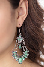 Load image into Gallery viewer, Unique Chic - Green Earrings