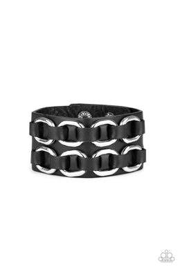 Throttle It Out - Black Bracelet