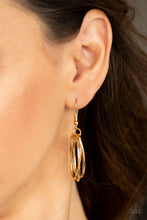 Load image into Gallery viewer, Abstract Artifact - Gold Necklace