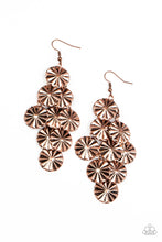 Load image into Gallery viewer, Star Spangled Shine - Copper Earrings