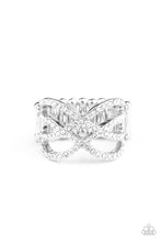 Load image into Gallery viewer, Cross Action Couture - White Ring