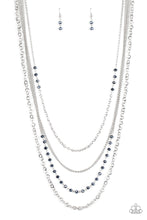 Load image into Gallery viewer, Flickering Lights - Blue Necklace