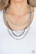 Load image into Gallery viewer, Flickering Lights - Blue Necklace