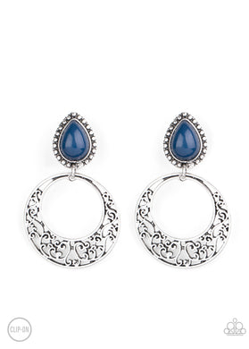 Exotic Escape - Blue Earrings **Pre-Order**