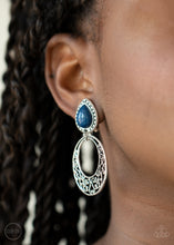 Load image into Gallery viewer, Exotic Escape - Blue Earrings **Pre-Order**