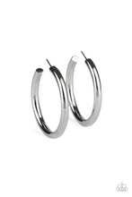 Load image into Gallery viewer, Hoop Hustle - Silver Earrings