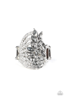 Clear-Cut Cascade - Silver Ring