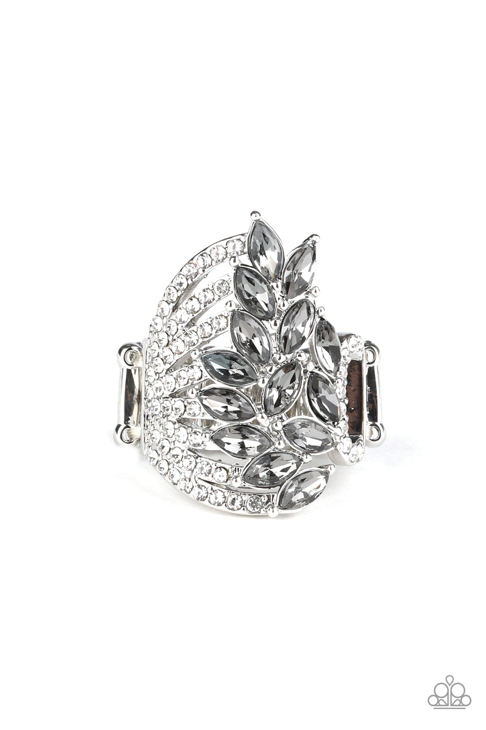 Clear-Cut Cascade - Silver Ring
