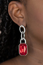 Load image into Gallery viewer, Superstar Status - Red Earrings