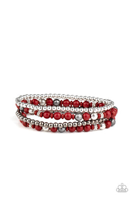 Stacked Style Maker - Red Bracelet
