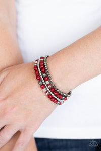 Stacked Style Maker - Red Bracelet