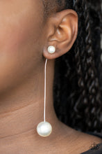 Load image into Gallery viewer, Extended Elegance - White Earrings