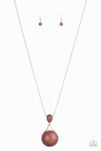 Load image into Gallery viewer, Desert Pools - Brown Necklace