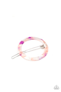 In The Round - Purple Hair Clip **Pre-Order**
