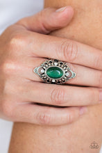 Load image into Gallery viewer, Elegantly Enchanted - Green Ring