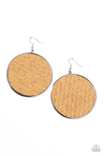 Load image into Gallery viewer, Wonderfully Woven - Brown Earrings