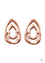Load image into Gallery viewer, Ancient Ruins - Copper Earrings