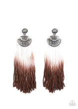 Load image into Gallery viewer, DIP It Up - Brown Earrings